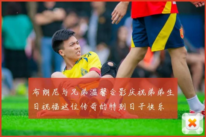 布朗尼与兄弟温馨合影庆祝弟弟生日祝福这位传奇的特别日子快乐